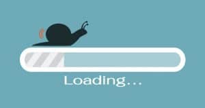 slow loading chiropractic website